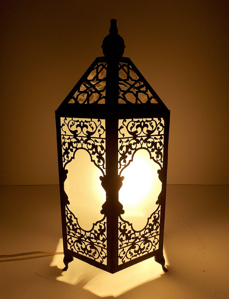 Handmade Moroccan Brass Table Lamp Shades