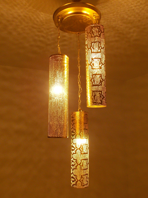 Three Cylinders Chandelier Lamp Shades