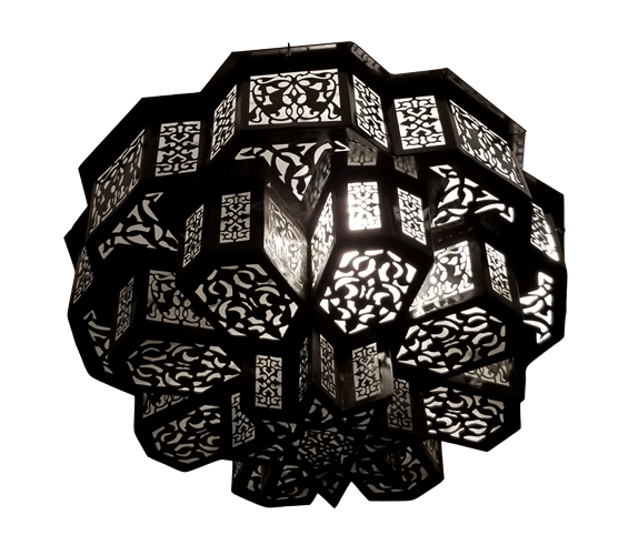 Moroccan Chandelier multi-levels
