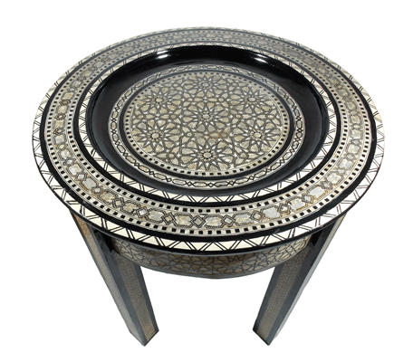 Moroccan Mother of pearl table