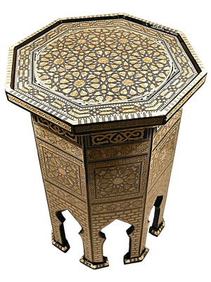 Moroccan Mother of pearl table